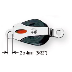 Ronstan Liegeblock 20mm mit Lasche Ronstan Liegeblock 20mm mit Lasche