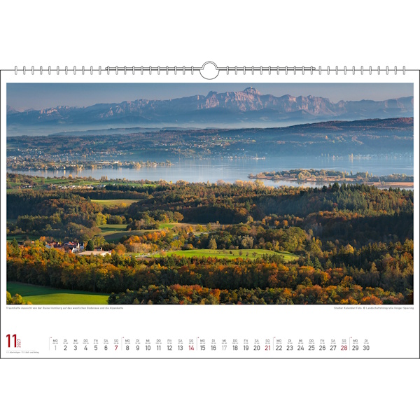 Malerischer Bodensee 48 x 33 cm - Stadler Kalender 2027
