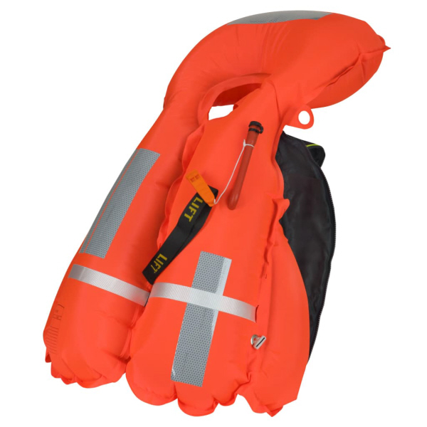 SECUMAR Automatikrettungsweste Survival DUO PROTECT, 275 N, dunkelblau/orange