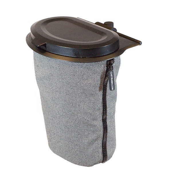 Flextrash Müllbehälter grau 5 l Flextrash Müllbehälter grau 5 l
