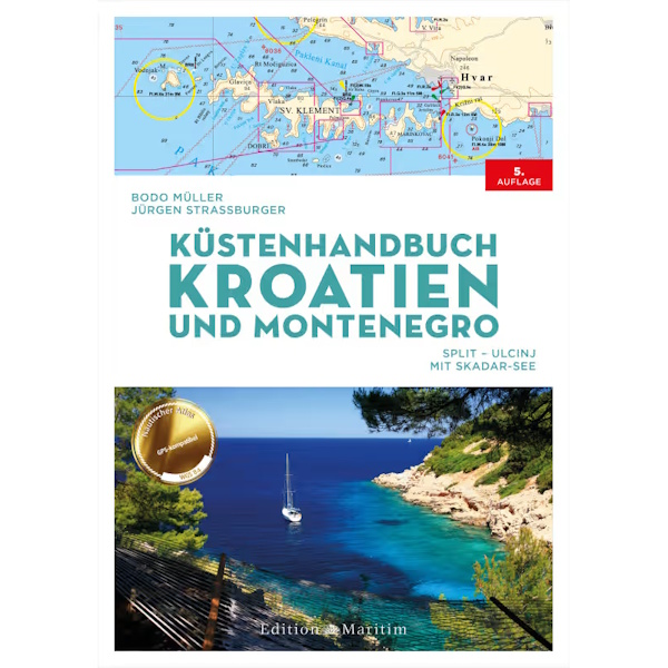 Küstenhandbuch Kroatien und Montenegro Split – Ulcinj. Mit Skadar-See - Bodo Müller Jürgen Straßburger
