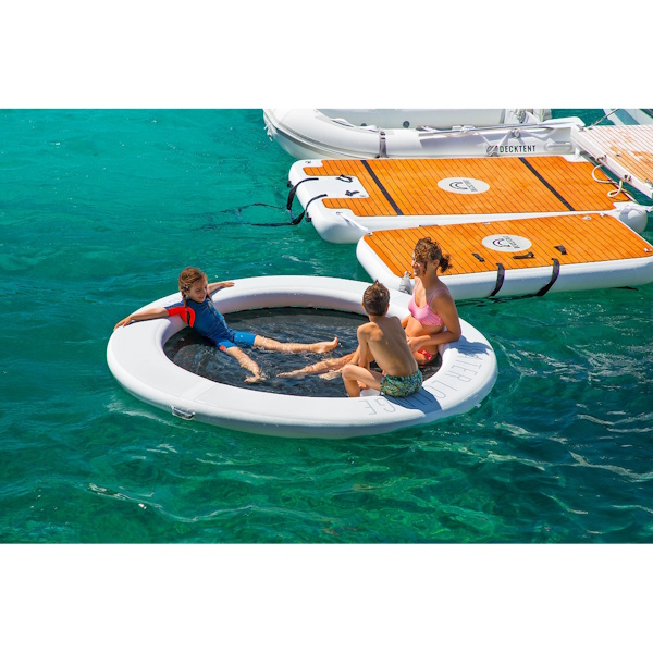 Decktent Water Lounge Ø 250 cm grau