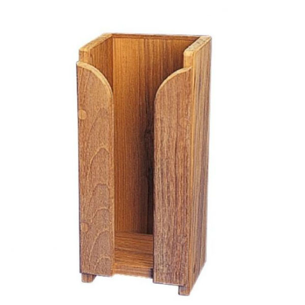 Tassen- / Becherregal, 1-fach, Teak, 11,5 x 25,5 x 11 cm Tassen- / Becherregal, 1-fach, Teak, 11,5 x 25,5 x 11 cm