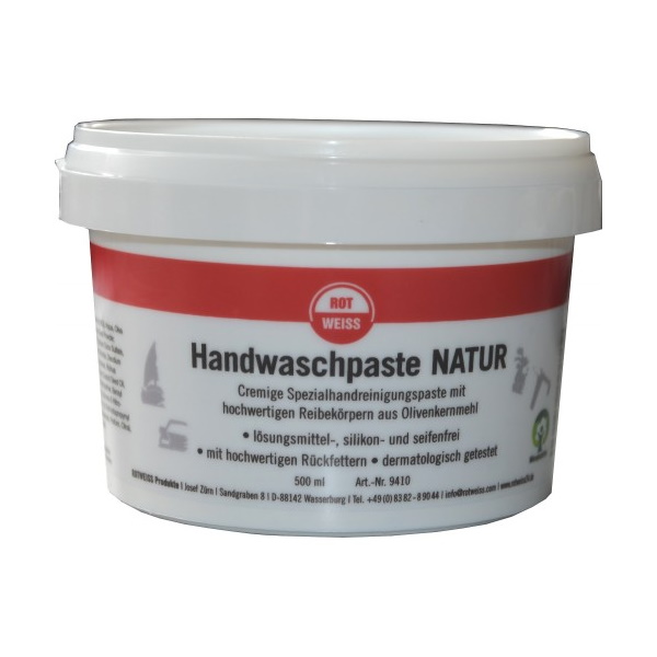 ROTWEISS Handwaschpaste Natur 500ml ROTWEISS Handwaschpaste Natur 500ml