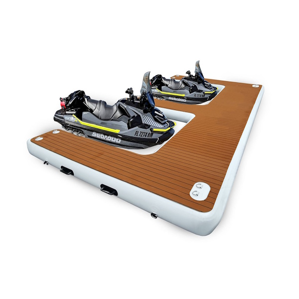 Decktent aufblasbares E Jet Ski Dock für 2 Jet-Ski