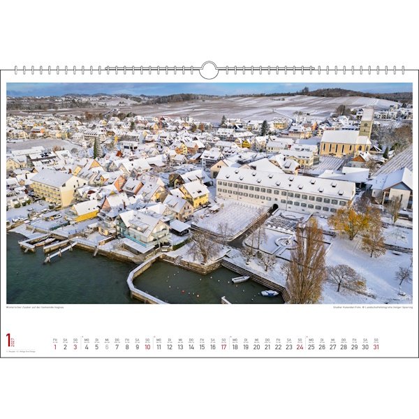 Malerischer Bodensee 48 x 33 cm - Stadler Kalender 2027