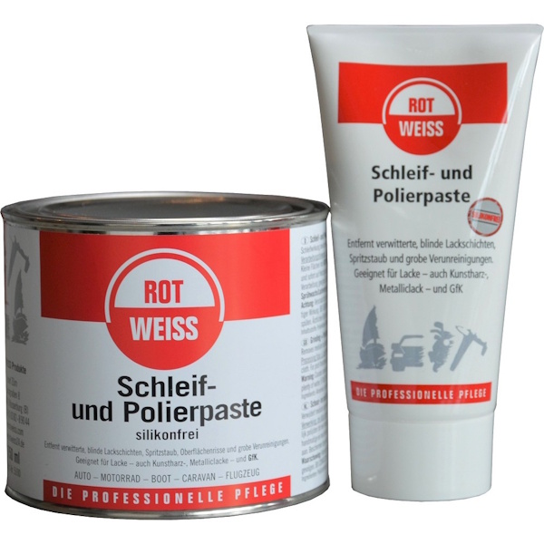 ROTWEISS Schleif- und Polierpaste 750 ml Dose