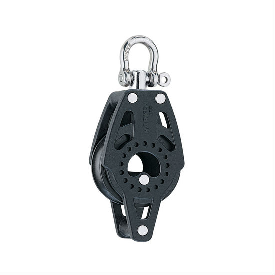 Harken 40mm Carbo AirBlock mit Wirbel und Hundsfott H2637