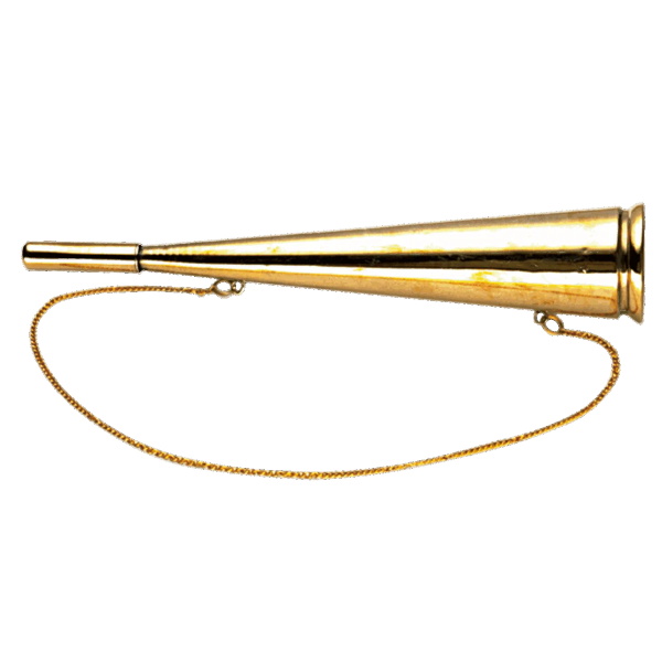 HS Mundsignalhorn, 33 cm, Messing HS Mundsignalhorn, 33 cm, Messing
