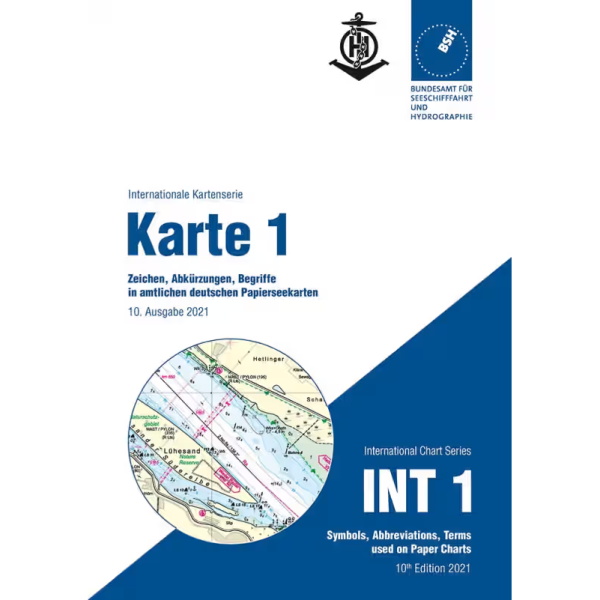 Seekarte INT 1 - Ausgabe 2021 Seekarte INT 1 - Ausgabe 2021
