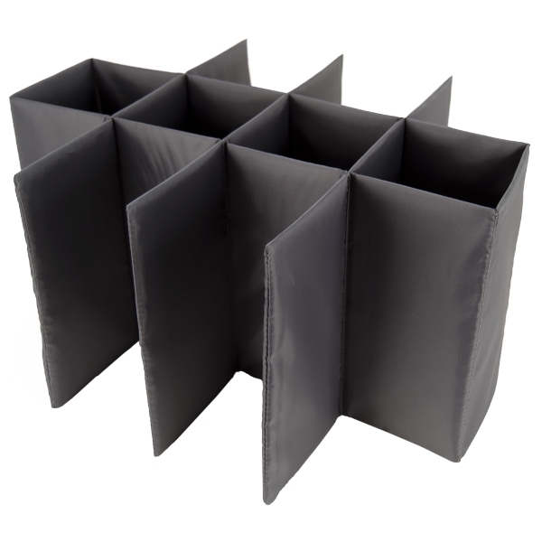 meori Flascheneinsatz für Faltbox Gr.M, rauchgrau meori Flascheneinsatz für Faltbox Gr.M, rauchgrau