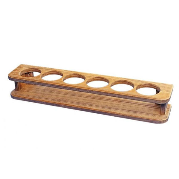 ARC Schnapsglashalter 6-fach Teak ARC Schnapsglashalter 6-fach Teak