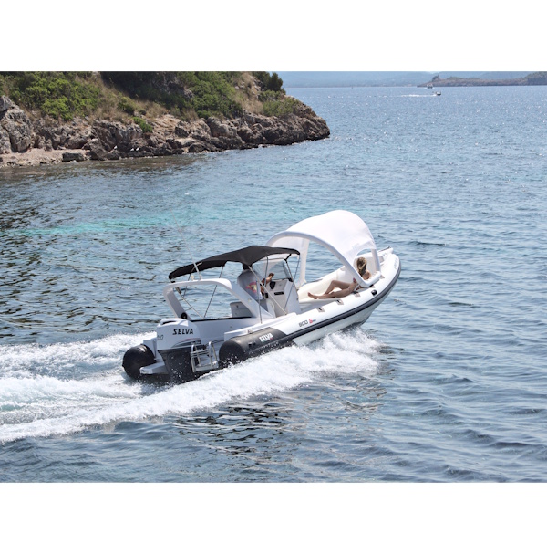 Decktent Bimini weiß Gr. S