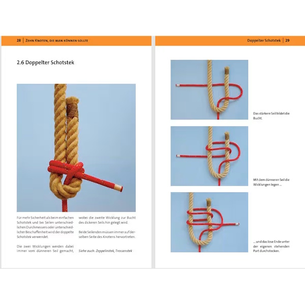 Knoten und Spleißen - Eine audiovisuelle Anleitung