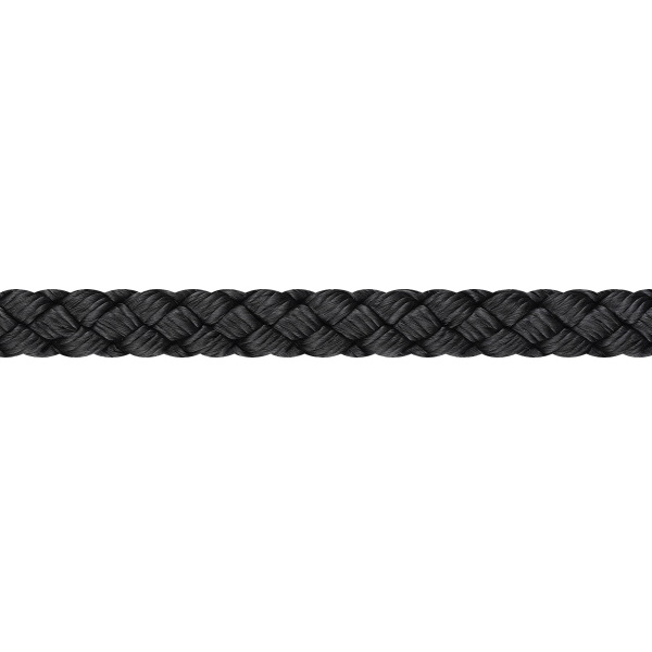 LIROS Polyester Leine 6 mm schwarz LIROS Polyester Leine 6 mm schwarz