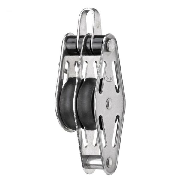 2552 HS Doppel-Gleitlagerblock mit Bügel und Hundsfott, 8 mm 2552 HS Doppel-Gleitlagerblock mit Bügel und Hundsfott, 8 mm