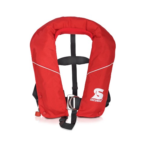 Automatikrettungsweste SECUMAR Arkona-Midi Kinder 20-50 kg, rot