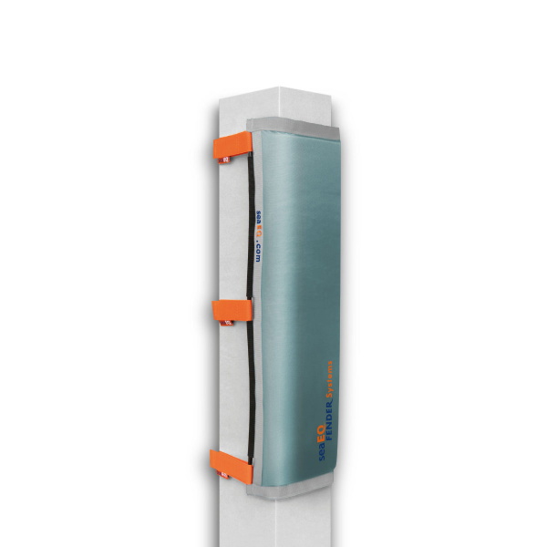seaEQ Dalbenfender schmal 25 x 80 cm grau ohne Spanngurte seaEQ Dalbenfender schmal 25 x 80 cm grau ohne Spanngurte