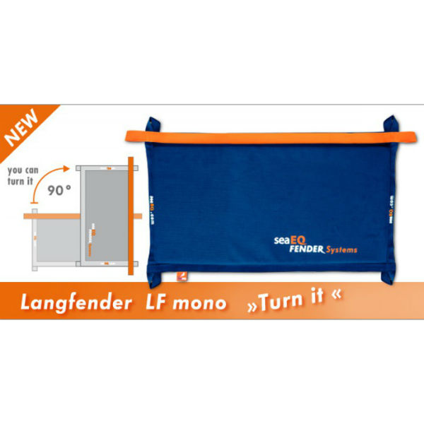 seaEQ Fender 70 x 40 x 5 cm blau