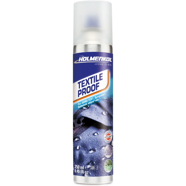 Holmenkol Imprägnierspray Textile Proof + Aktive, 250 ml