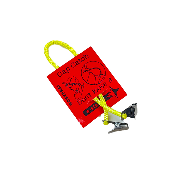 Cap Catch - Befestigungsclip für Mützen und Caps gelb Cap Catch - Befestigungsclip für Mützen und Caps gelb