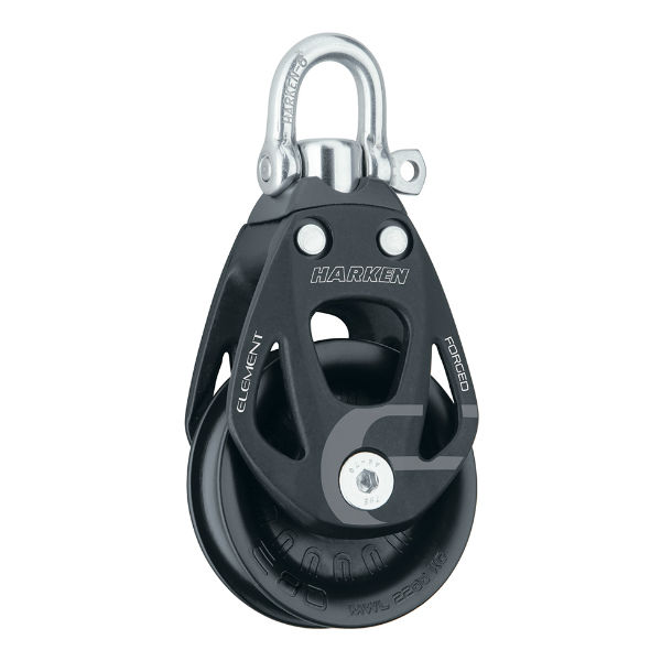 Harken Element 80mm Einfachblock mit Wirbel H6290 Harken Element 80mm Einfachblock mit Wirbel H6290