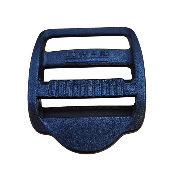 Leiterschnalle, schwarz, Nylon, 25mm