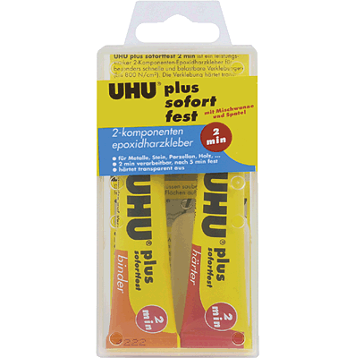 UHU Plus Sofortfest 2-K-Epoxidkleber