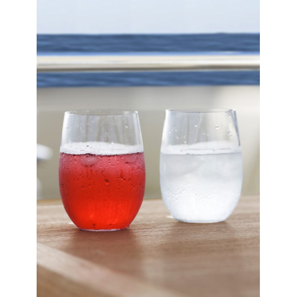 Marine Business Trinkglas "Party" klar, non slip, TRITAN™