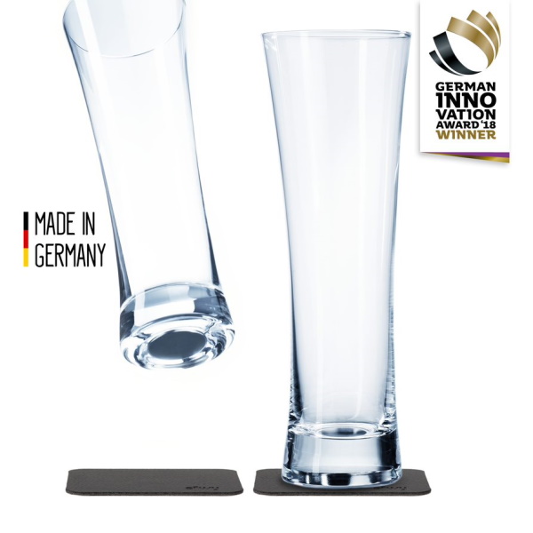 Silwy Magnet-Kristallglas BIER (2er-Set) Silwy Magnet-Kristallglas BIER (2er-Set)