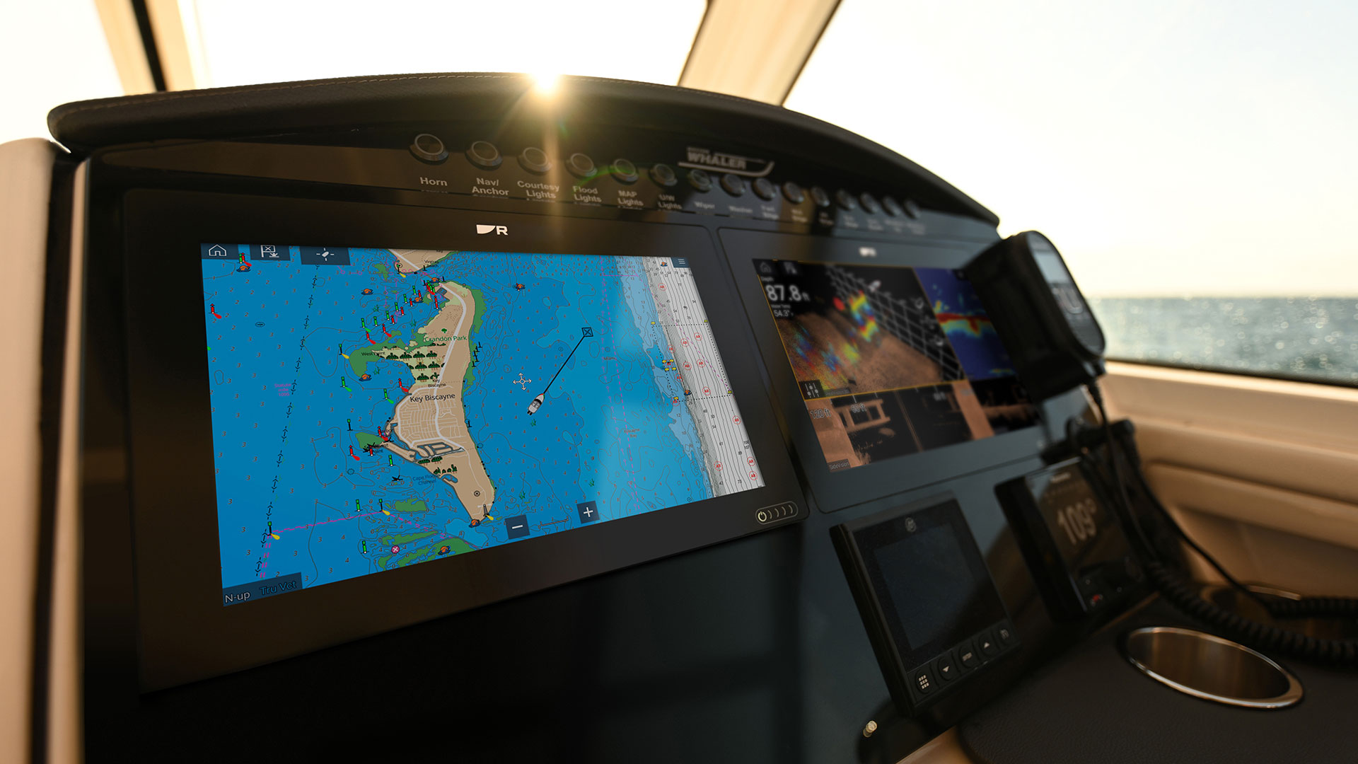 Raymarine AXIOM+ 9 RV, 9" Touch-Multifunktionsdisplay mit integriertem RealVision 3D, 600W Sonar