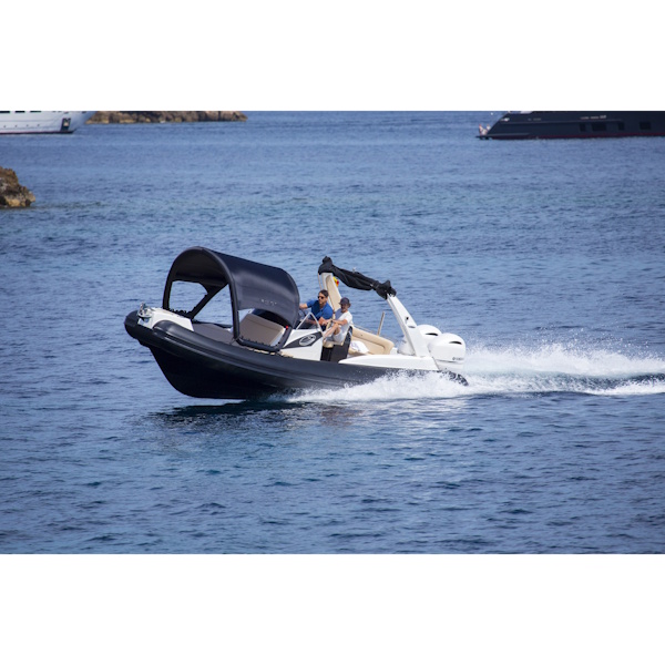 Decktent - aufblasbares Bimini S schwarz