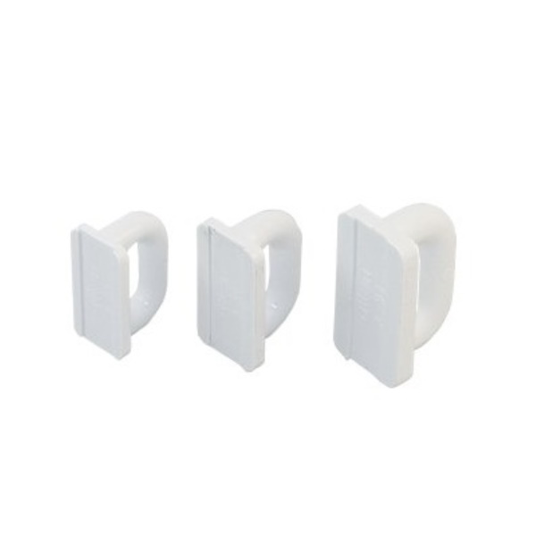 Mastrutscher HA91 für Kastenschienen, weiß, Nylon, 22mm Mastrutscher HA91 für Kastenschienen, weiß, Nylon, 22mm