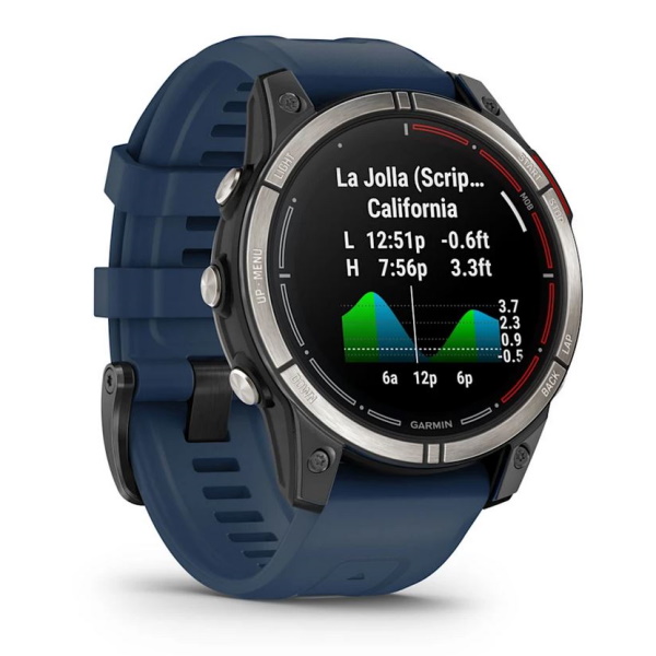 Garmin quatix 7 pro  Marine-Multisport-Smartwatch mit AMOLED Display