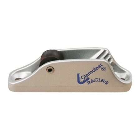 Clamcleat 236 Racing mit Rolle, Tau-Ø 3-6 mm - Leitrollenklemme Clamcleat 236 Racing mit Rolle, Tau-Ø 3-6 mm - Leitrollenklemme