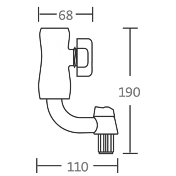 Sonnenschirmhalter für Winschen