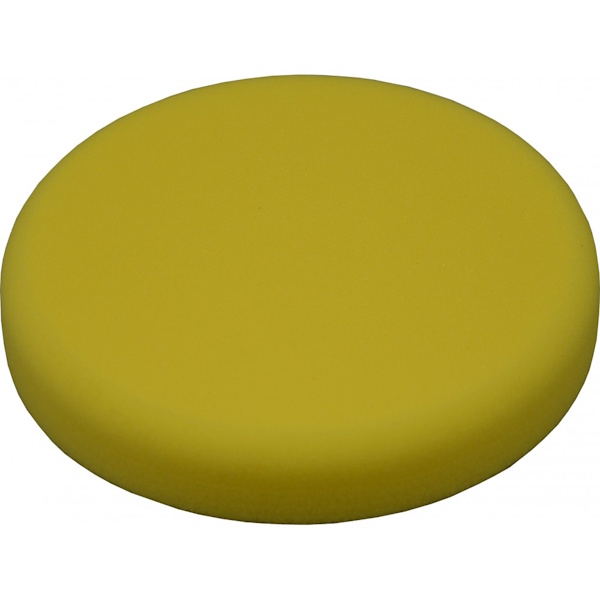 ROTWEISS - Polierschwamm gelb, mittel - glatt, Ø 160 mm