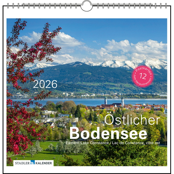 Östlicher Bodensee Tischkalender - Stadler Kalender 2026 Östlicher Bodensee Tischkalender - Stadler Kalender 2026