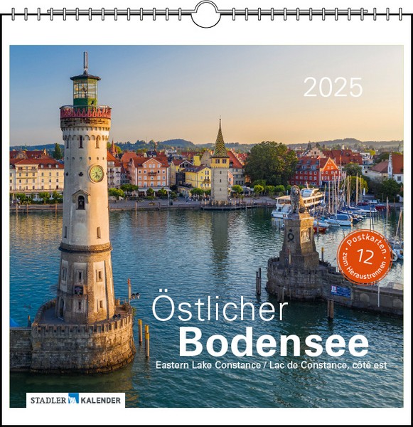 Östlicher Bodensee Tischkalender - Kalender 2025