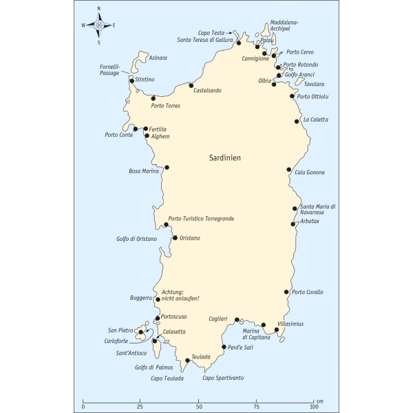 Törnführer Korsika - Sardinien - Elba, Klaus-Jürgen Röhring