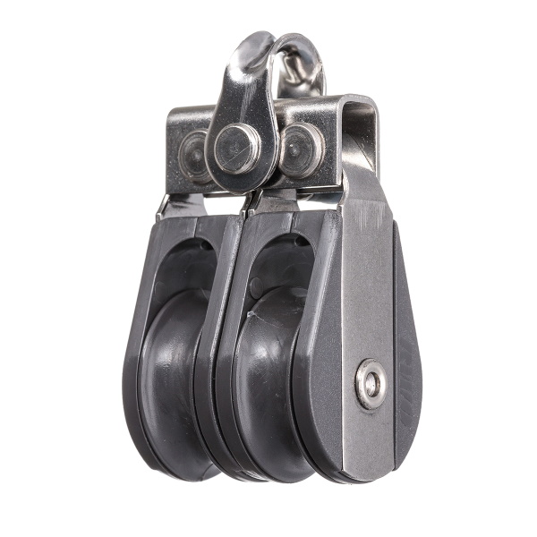 RWO Doppelblock R7211, Rolle Ø 28 mm, Tau-Ø 8 mm RWO Doppelblock R7211, Rolle Ø 28 mm, Tau-Ø 8 mm