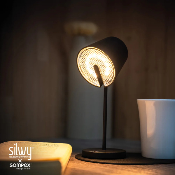 Silwy®-Magnetleuchte Portofino schwarz Silwy®-Magnetleuchte Portofino schwarz