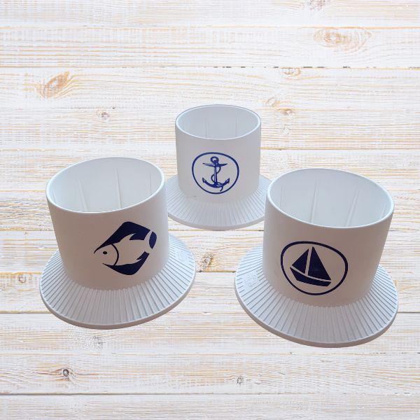 Glashalter mit Saugboden