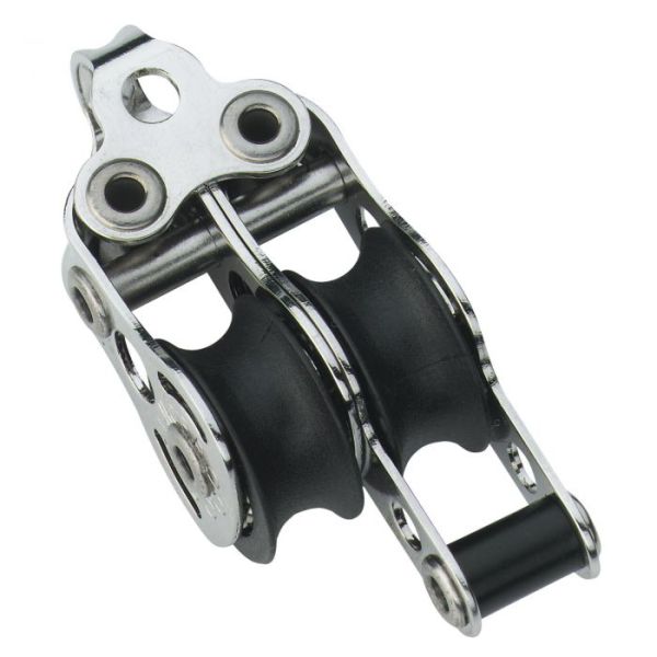 HS Micro XS Doppelblock mit Hundsfott 6 mm HS Micro XS Doppelblock mit Hundsfott 6 mm