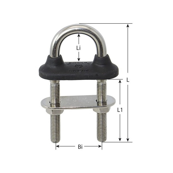 Augbolzen M6, 70 mm, Bruchlast 2.900 kg