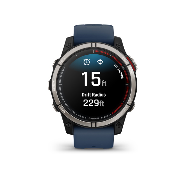 Garmin quatix 7 Sapphire Amoled Titan, Mit AMOLED-Display