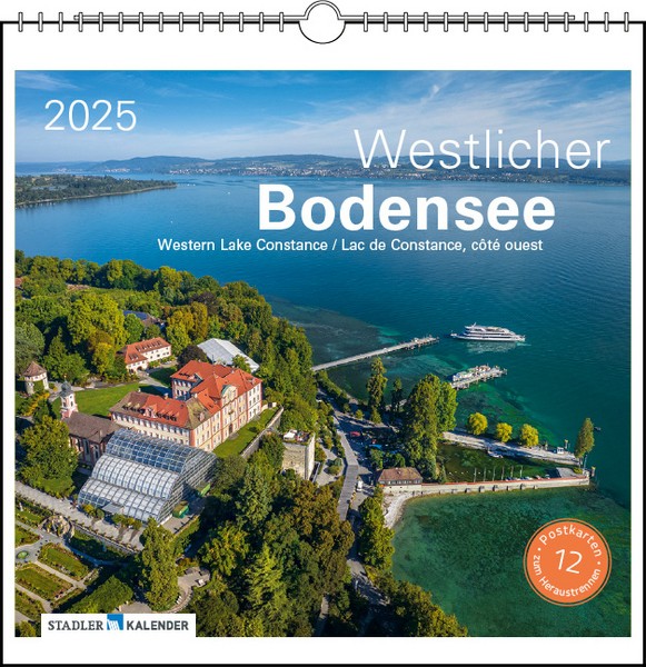 Westlicher Bodensee Tischkalender - Kalender 2025