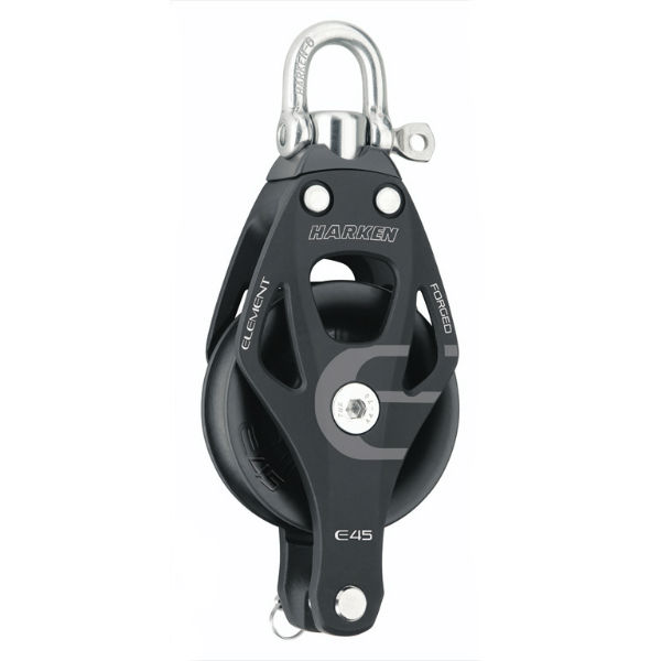 Harken Element 45mm Block mit Hundsfott H6231