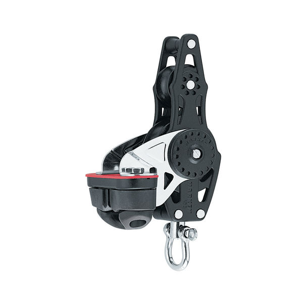 Harken 40mm Carbo Violinblock mit Carbo-Cam und Hundsfott H2658