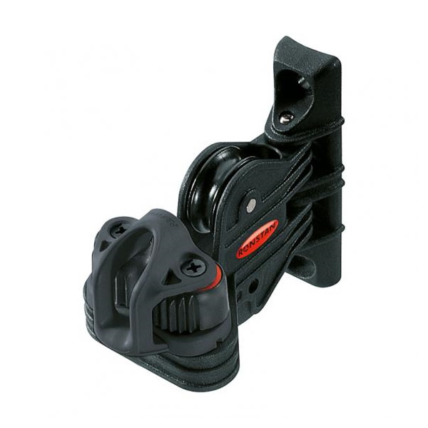 Ronstan schwenkbarer Block mit Klemme für Tau Ø 2 - 8 mm Ronstan schwenkbarer Block mit Klemme für Tau Ø 2 - 8 mm
